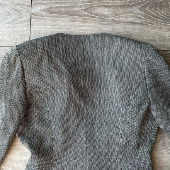 Korea Emoda  Wool Blend Fit Flare Blazer - Picture 12 of 15